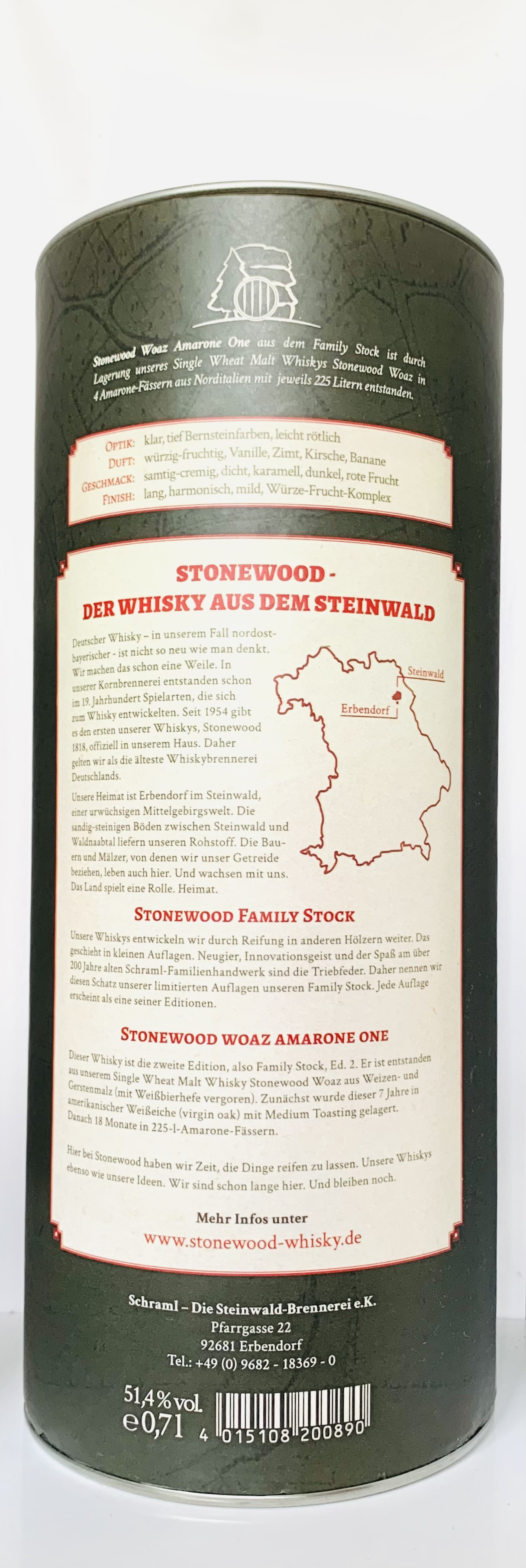 Stonewood 8 Jahre Woaz Amarone One
