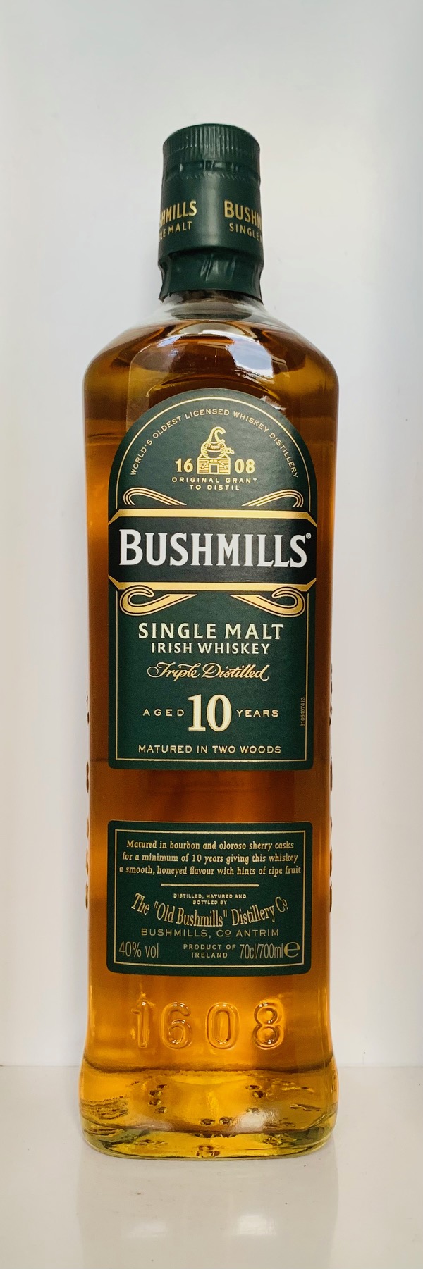 Bushmills 10 Jahre Single Malt Irish Whiskey