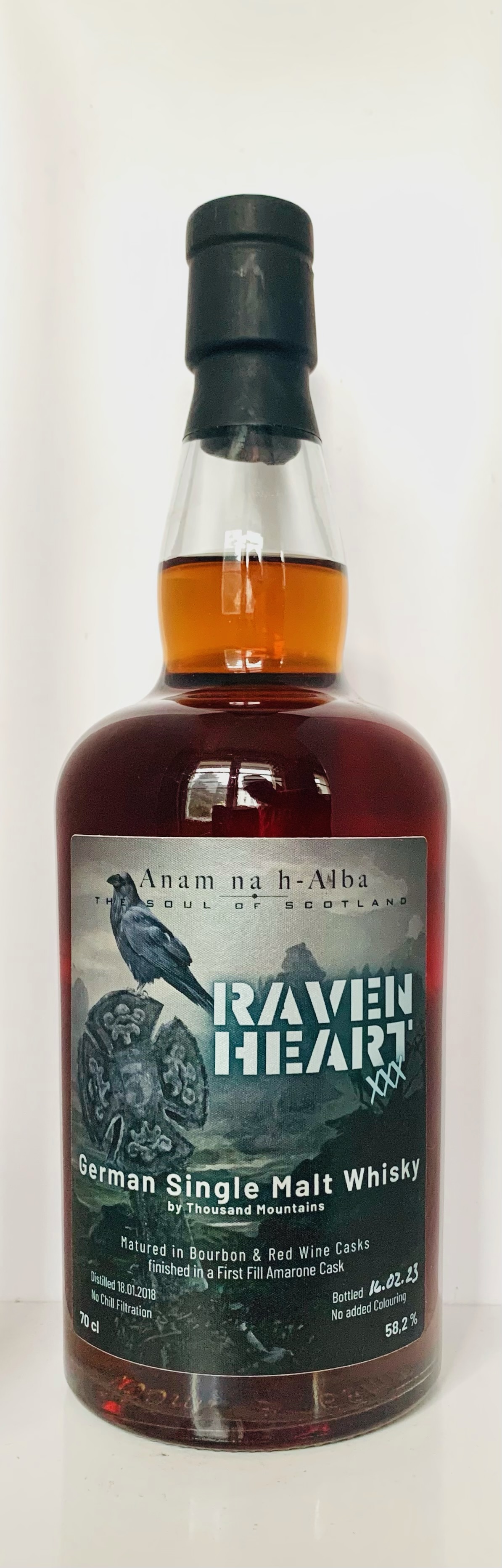 Raven Heart XXX German Single Malt Whisky