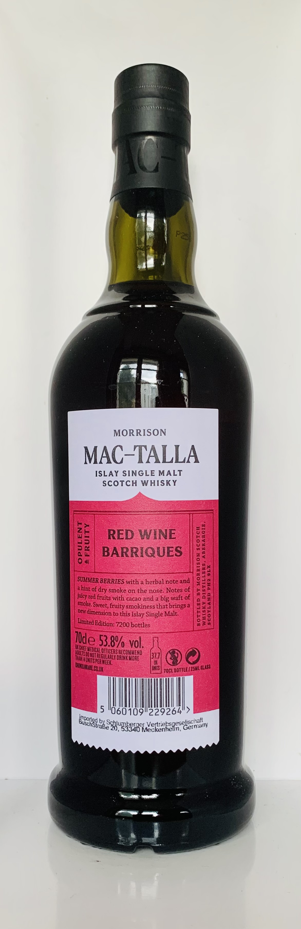 Mac-Talla Red Wine Barriques, Limited Edition 