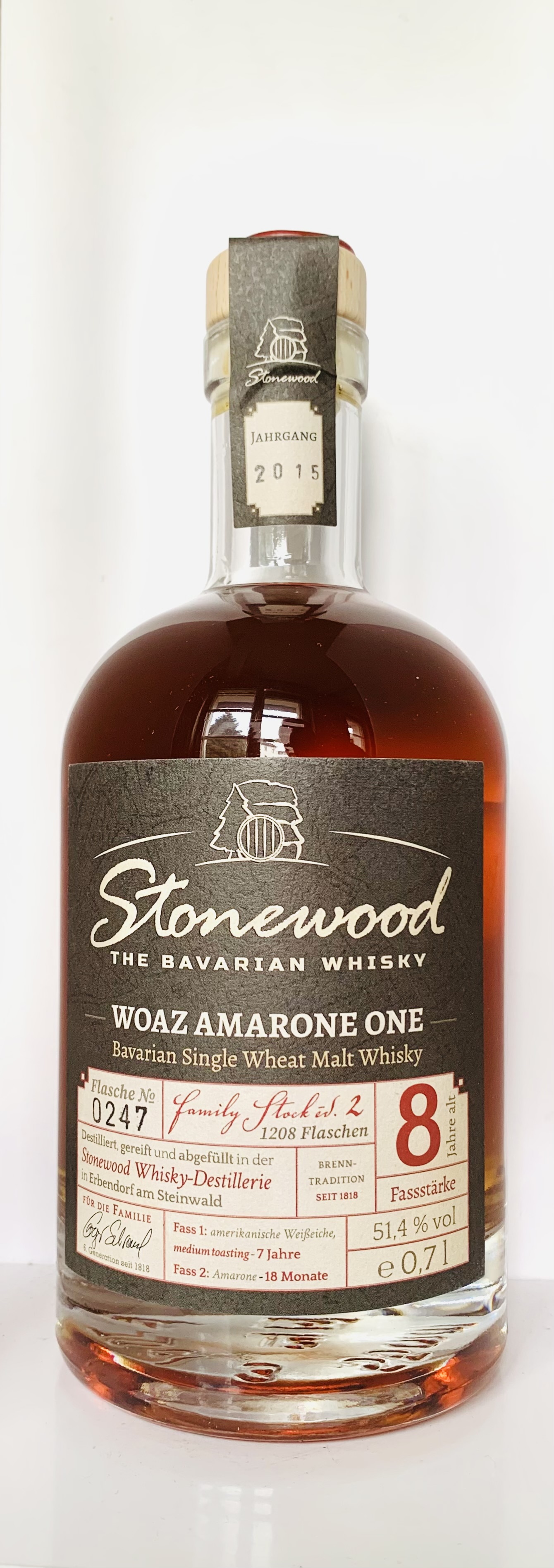 Stonewood 8 Jahre Woaz Amarone One