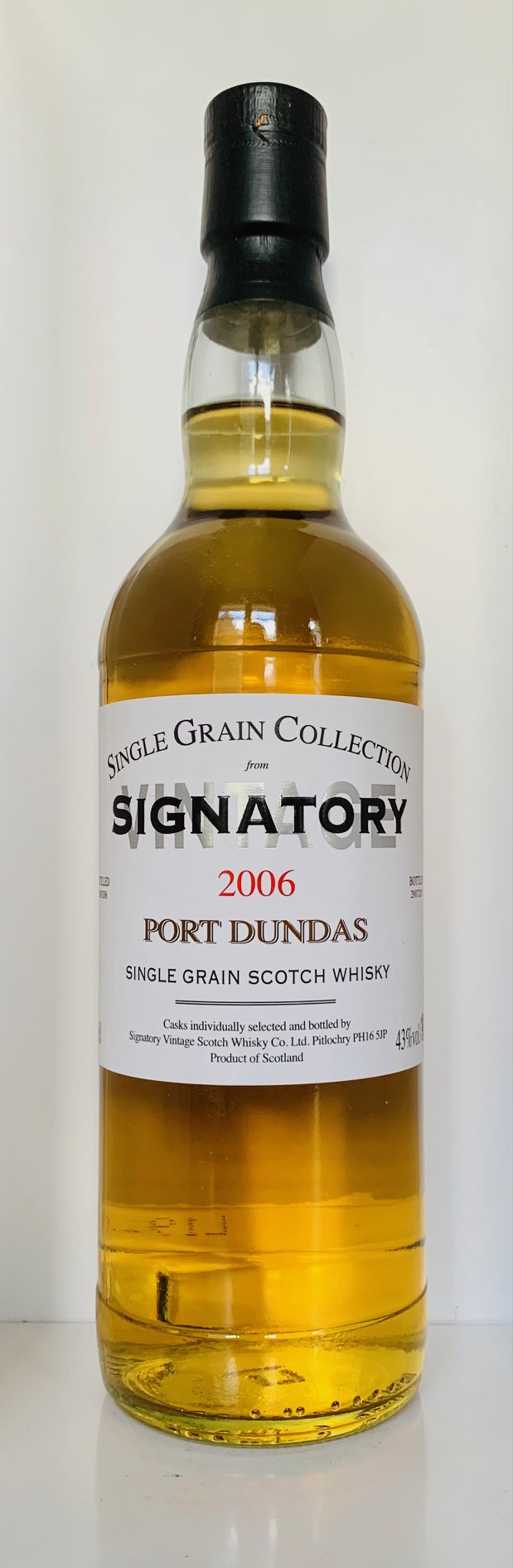 Port Dundas Grain 2006 / 2019 Signatory Single Grain Collection