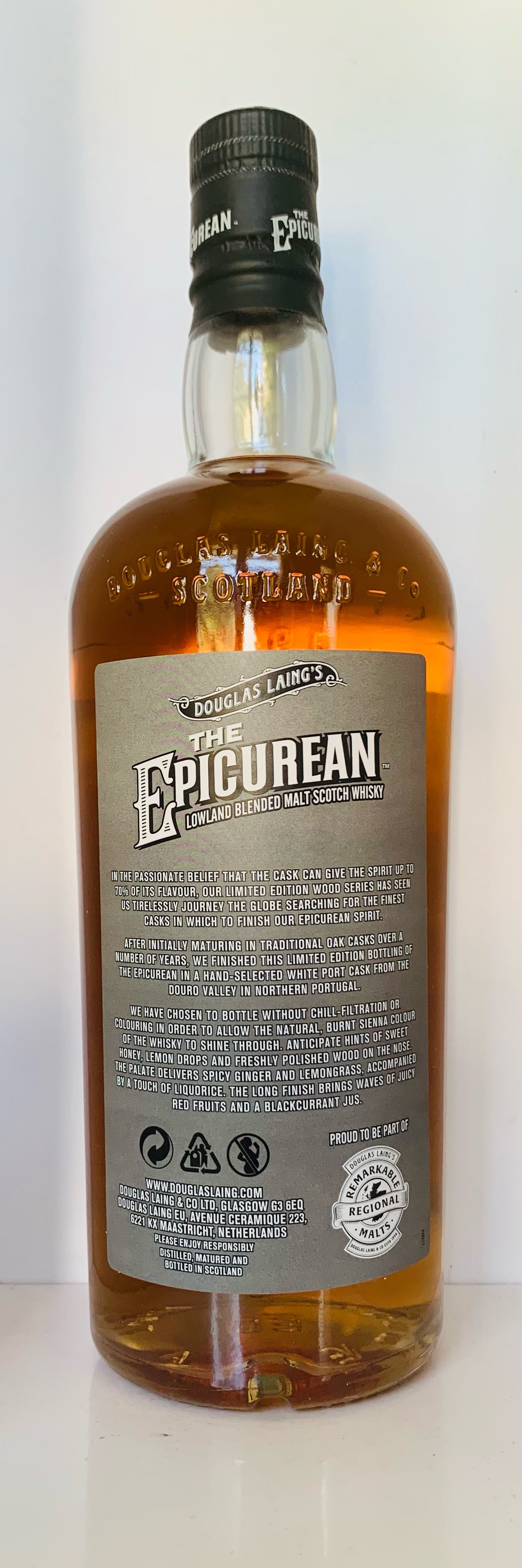 The Epicurean White Port Cask finish Edition DL
